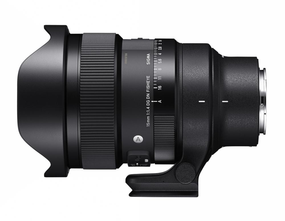 Sigma 500mm telelens en 15mm fish-eye lens