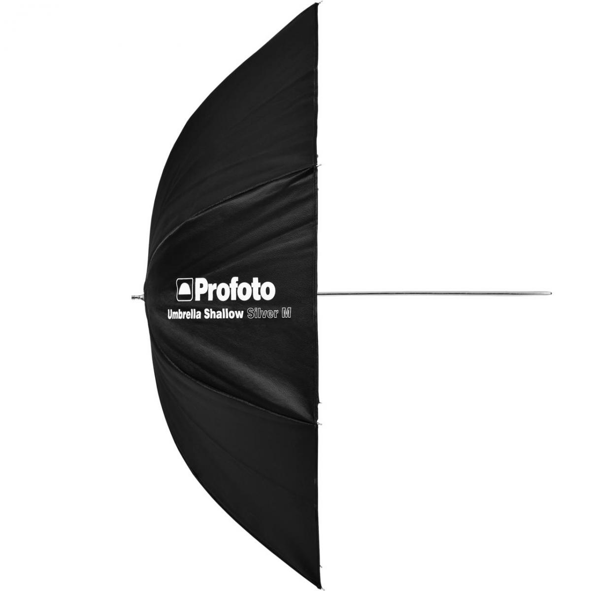 PROFOTO 100975 umbrella / flitsparaplu Shallow Silver M (105cm/41)