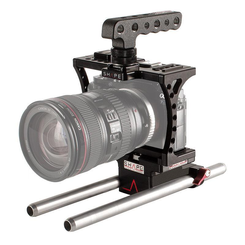 SHAPE 104592 Sony A7S cage with 15mm LW [A7SCAGEROD]
