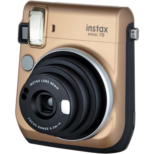 FUJIFILM Instax Mini 70 camera, gold [eol]