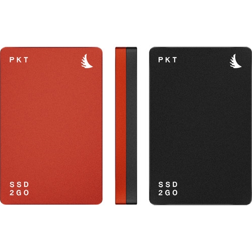 ANGELBIRD SSD2go PKT 512GB red (write 460MB/s) PKTU31-512EK,  inc.Type-A to Type-C & Type-C to Type-C kabel, mobiele SSD-schijf met USB 3.1 Gen2