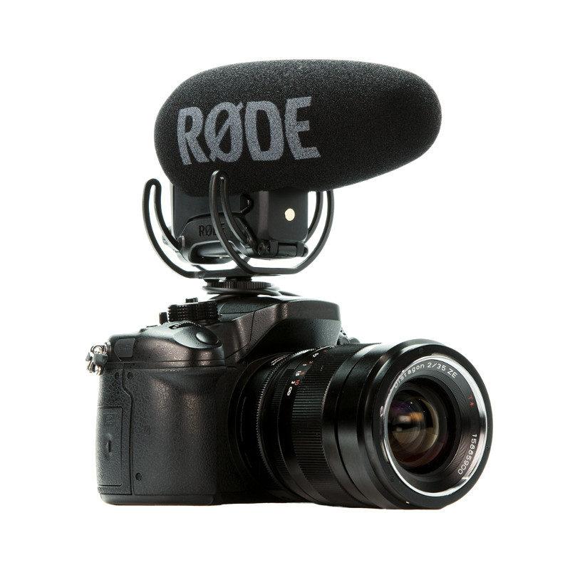 RODE 103066 VideoMic PRO Rycote - shotgun on-camera microphone mounted on a Rycote Lyre