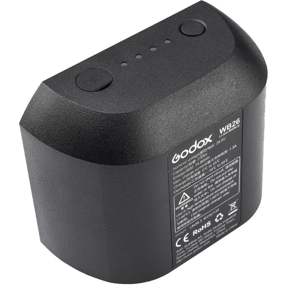 GODOX D139283 AD600Pro Bowens, 600W/s, met verwisselbare accu (360 opn. vol vermogen) excl.TTL remote
