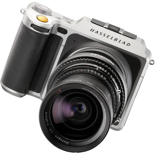 NOVOFLEX HAX/HA adapter [Hasselblad V-bajonet lens op een Hasselblad X-camera]