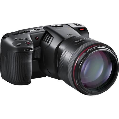 BLACKMAGIC Pocket Cinema Camera 6K, Active Canon EF Lens Mount