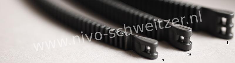 Half Inch Rails Maxi Zip Tie Focus Gear Breedte: 22 mm min 60mm tot max 90mm doorsnee lens
