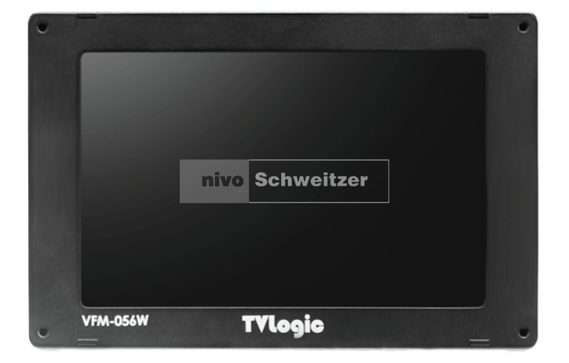 TVLOGIC VFM-056WP 5,6 premium viewfinder, 1280x800 /HDMI & SDI/Waveform/Vector Scope 