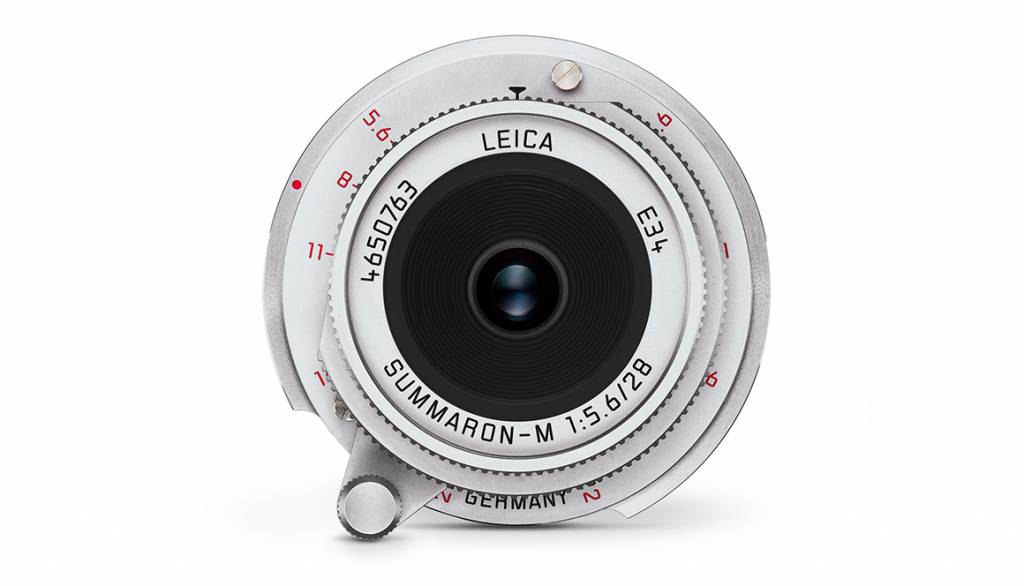 LEICA 11695 Summaron-M 28mm/5.6 • silver anodized finish • 1955-reissue/2016-version   E34
