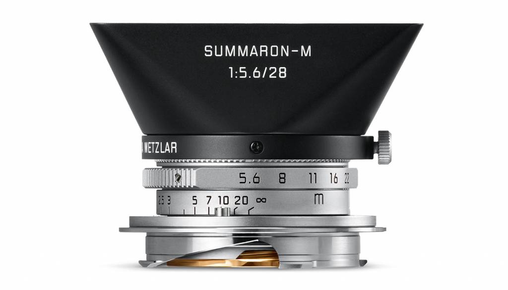 LEICA 11695 Summaron-M 28mm/5.6 • silver anodized finish • 1955-reissue/2016-version   E34