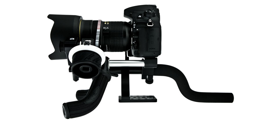 Swedish Chameleon SC3 Small, stabiel camera support met FollowFocus, statief plaat en handles (042wsp)
