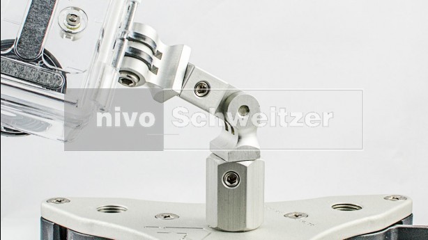 VectorMount GoPro Single Knuckle -op smalle tribase suctioncups smk-go100-307-12-cfg-BK