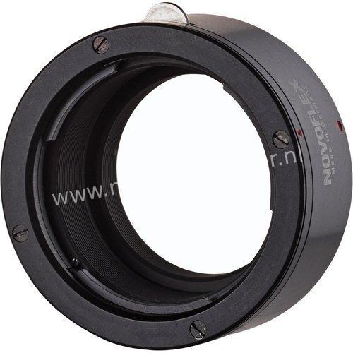 NOVOFLEX MFT/MIN-MD adapter [Minolta MD/MC-bajonet lens op een MicroFourThirds camera]