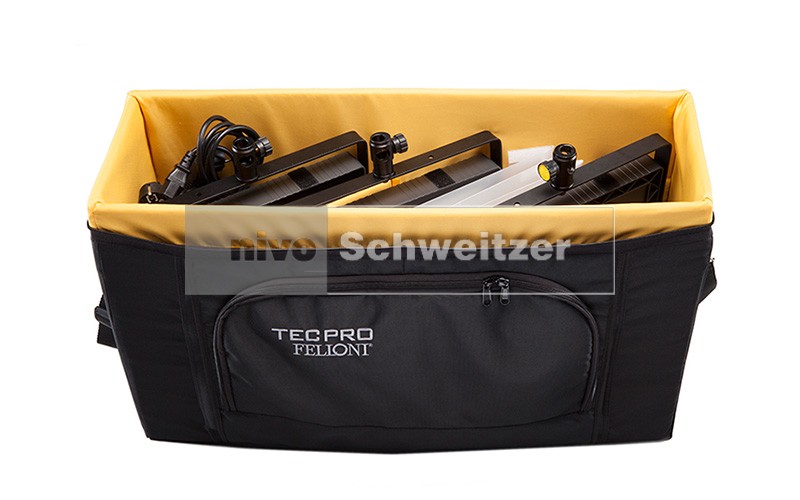 Dedolight Tecpro Softcase voor 3x Felloni, 3x DST Stand en Accessoires