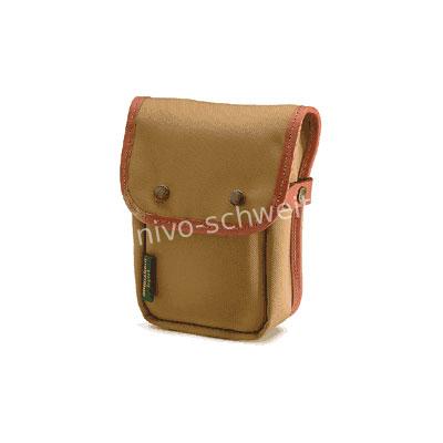 BILLINGHAM Delta Pocket [traditional khaki canvas/tan leather]