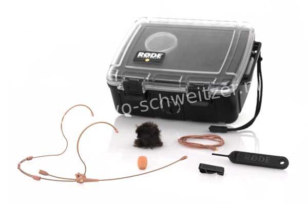 RODE 103028 HS1-B  black headset 3.4mm miniatuur microfoon kit