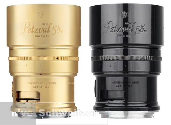 LOMOGRAPHY New Petzval Art lens 85mm/2.2 [Canon EF-mount], zwart