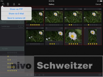 Manfrotto Digital director voor iPad Air MVDDA13, tethered schieten film en foto (excl. iPad)