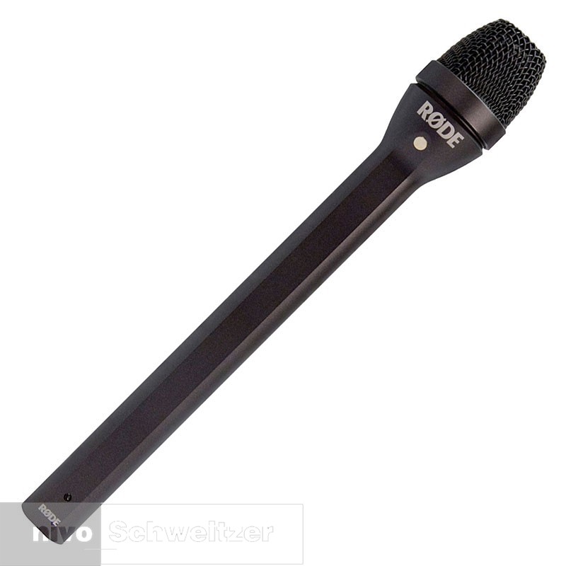 Legacy inch trommel RODE 103283 Reporter - omnidirectional dynamic microphone - XLR-output  [incl. microphone flag/ZP2 pouch]