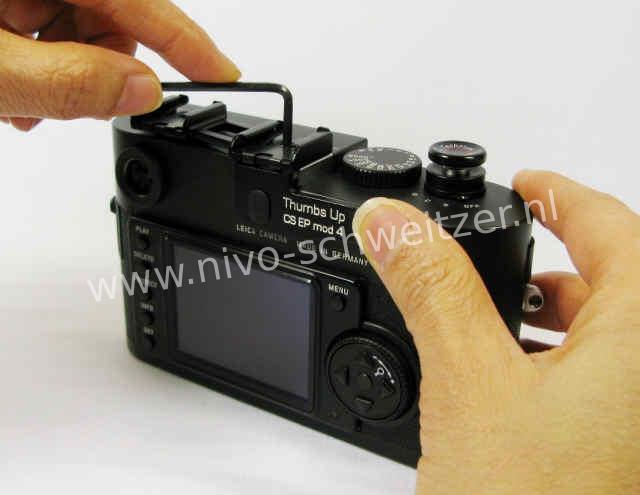 THUMBS UP CSEP-4, black [Leica M8/M8.2/M9/M9P/M-E/M-A/M monochrom - 1ste model]
