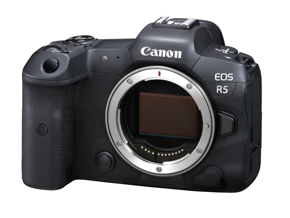 °CANON EOS R5 mirrorless digital camera, body only