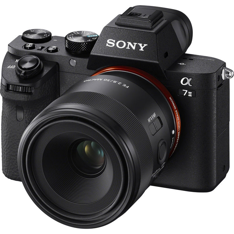 SONY FE  50mm/2.8 macro FF [full-frame Sony E-mount]   E55
