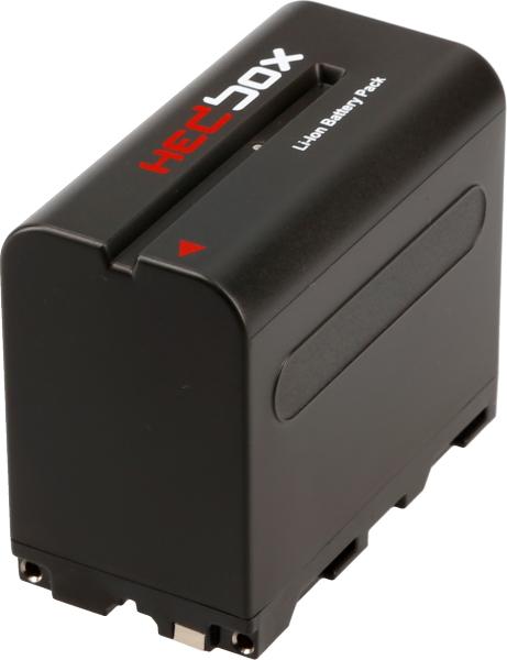 REDPRO HB105341 RP-NPF970 ( Sony) High-Capacity, Lithium-Ion Battery pack 7.4V DC, 6600 mAh, 48.8 Wh, 4 LED Power Meter