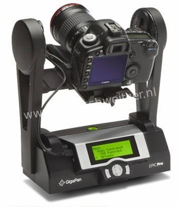GigaPan 600-0005 EPIC Pro robotic camera mount voor reflexcameras belastbaar tot 4.5kg.