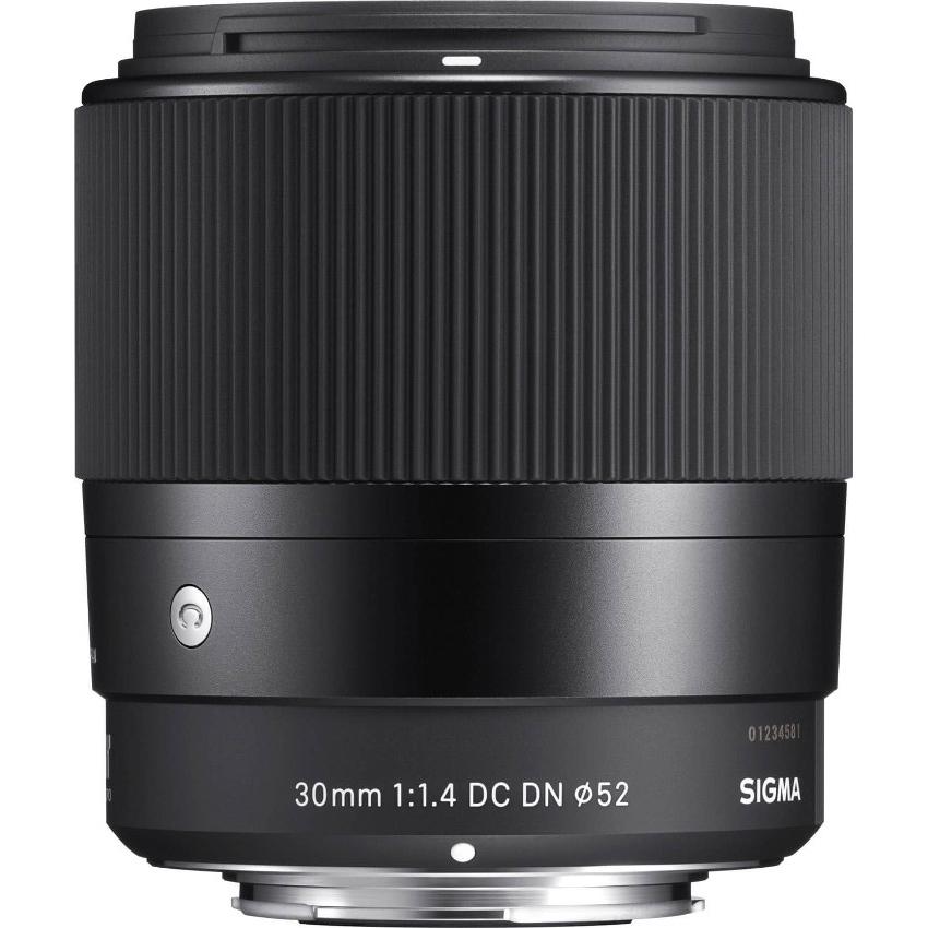 SIGMA 30mm/1.4 DC DN | Contemporary [Fujifilm X-mount]   E52