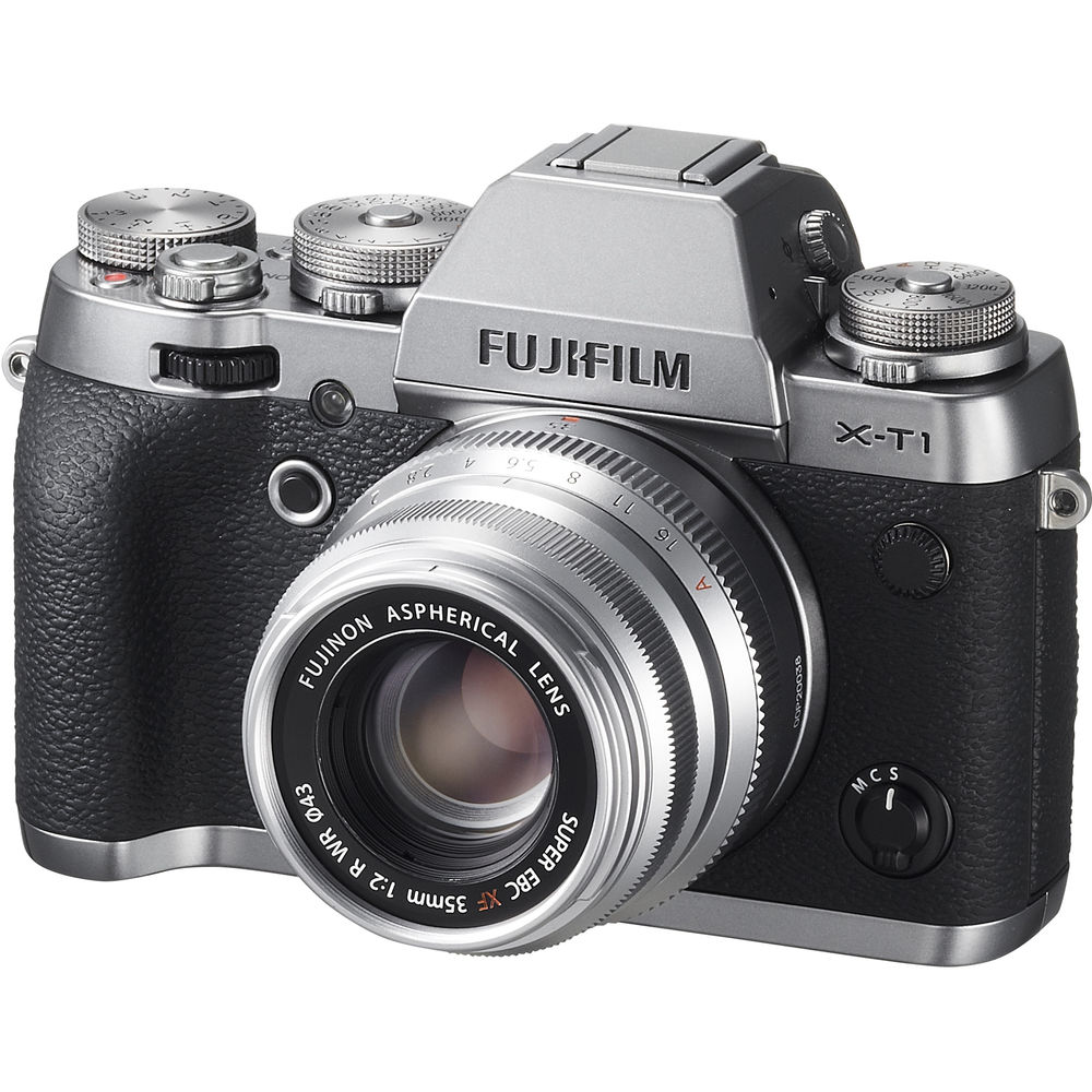 FUJIFILM Fujinon XF 35mm/2.0 WR, zilver [Fujifilm X-mount]   E43