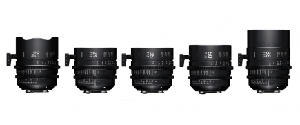 SIGMA Cine High Speed Prime Kit [E- mount] 20/T1.5 FF + 24/T1.5 FF + 35/T1.5 FF + 50/T1.5 FF + 85/T1.5 FF + case PMC-002 F/CE (Meter) - 0085126934231